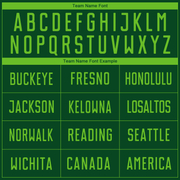 Custom Green Aurora Green Sublimation Soccer Uniform Jersey