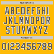 Custom Gold Steel Gray-White Two-Button Unisex Softball Jersey