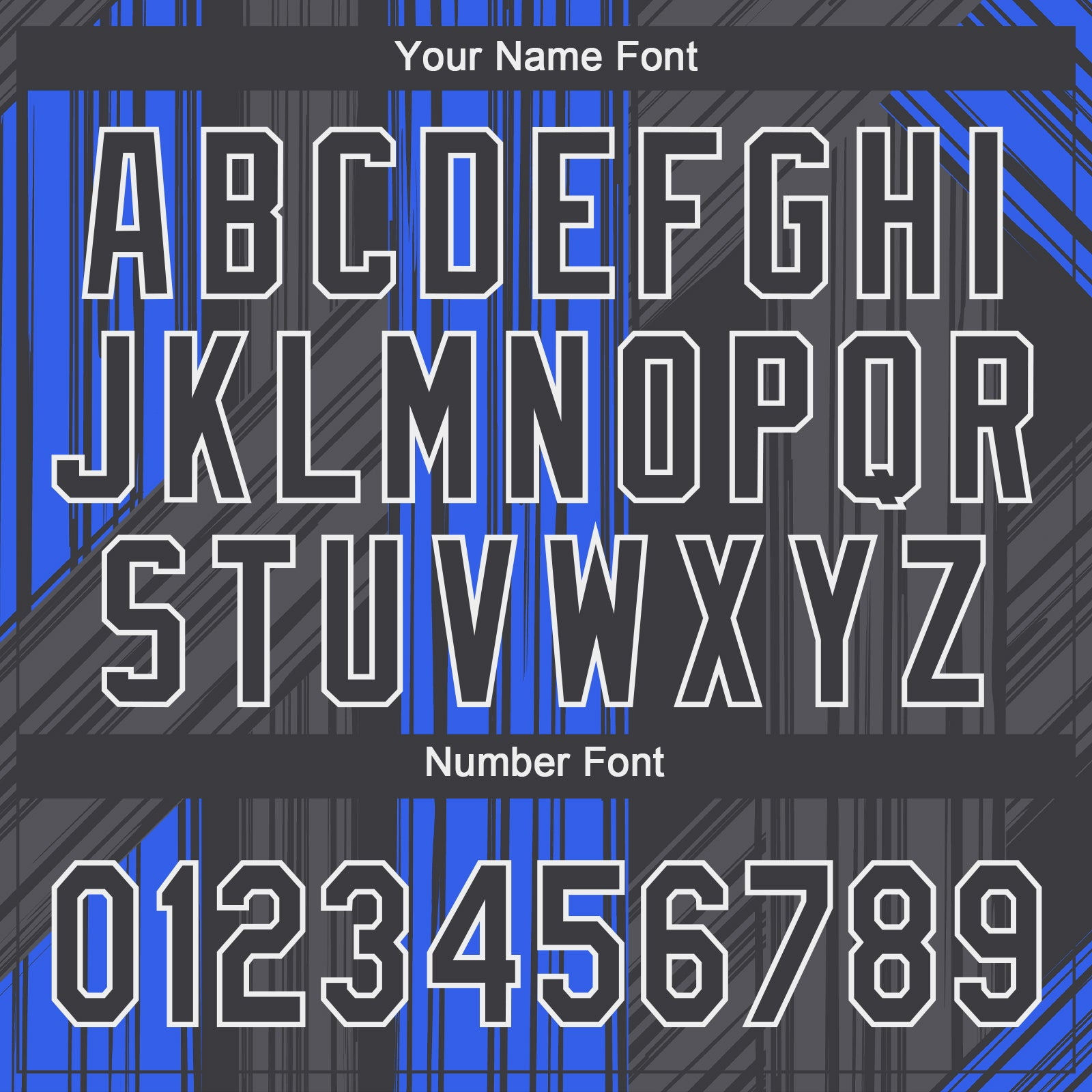 Custom Royal Black-White 3D Pattern Two-Button Unisex Softball Jersey