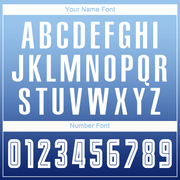 Custom Light Blue White-Navy Sublimation Long Sleeve Fade Fashion Soccer Uniform Jersey