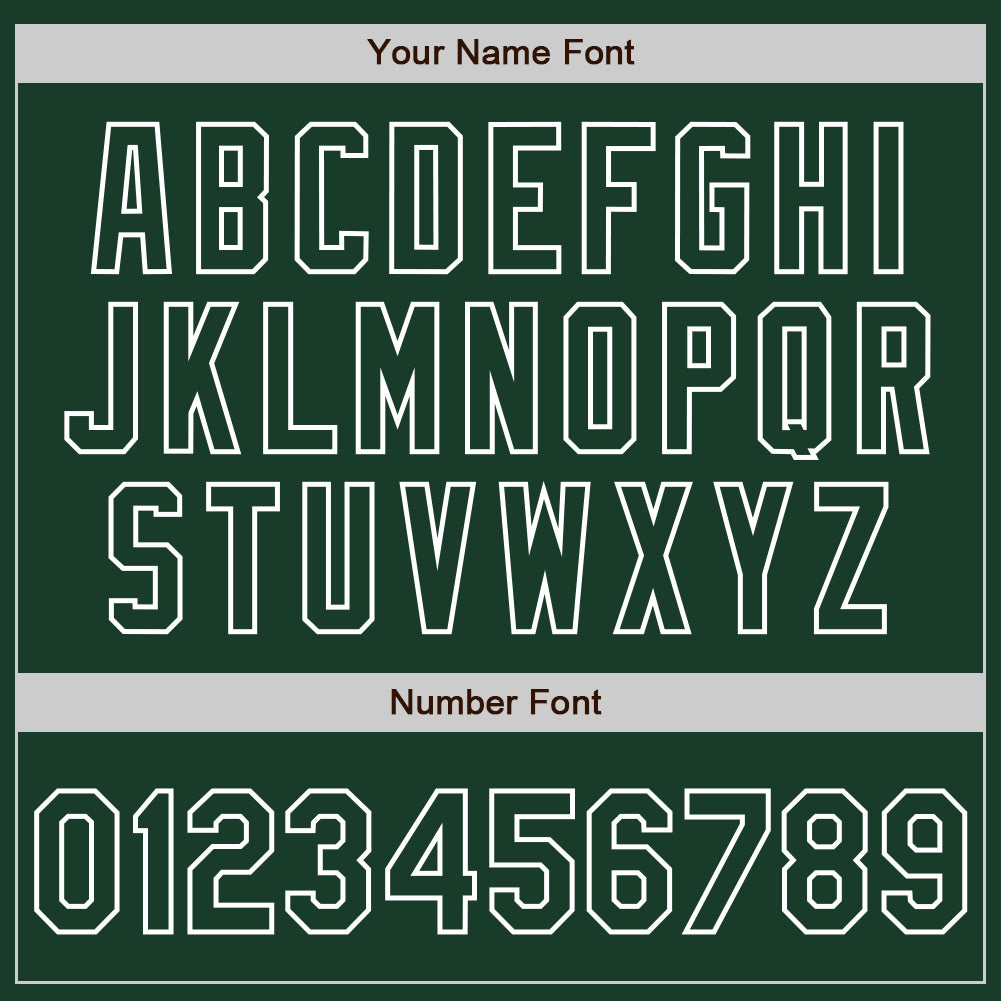 Custom Green White Pinstripe White Two-Button Unisex Softball Jersey