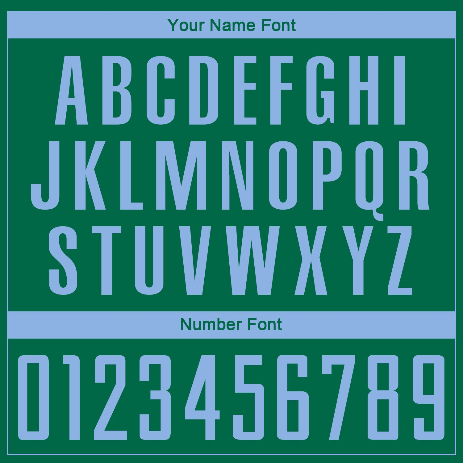 Custom Kelly Green Light Blue Sublimation Soccer Uniform Jersey