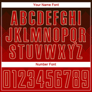 Custom Brown Red-Cream Sublimation Soccer Uniform Jersey