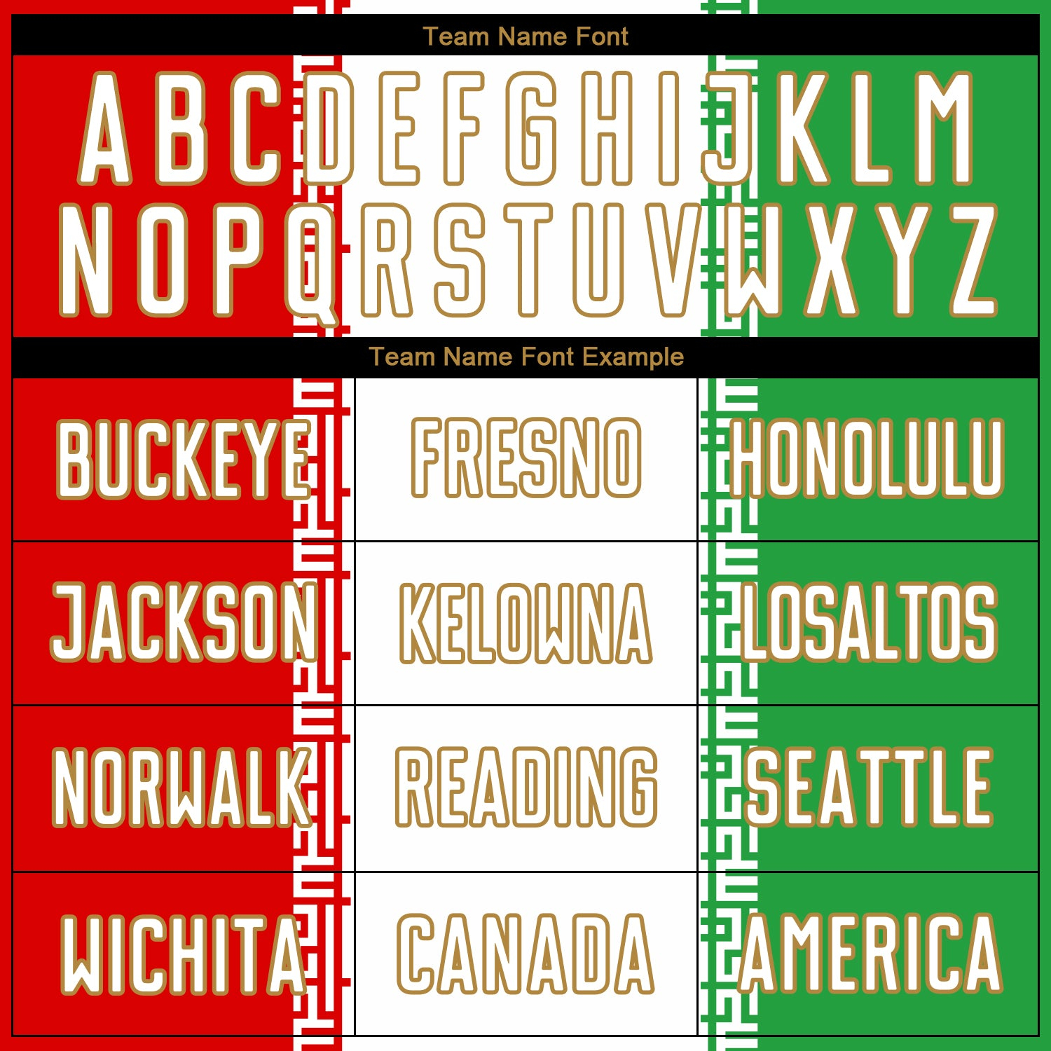 Custom Red White Kelly Green-Old Gold Sublimation Iranian Flag Soccer Uniform Jersey