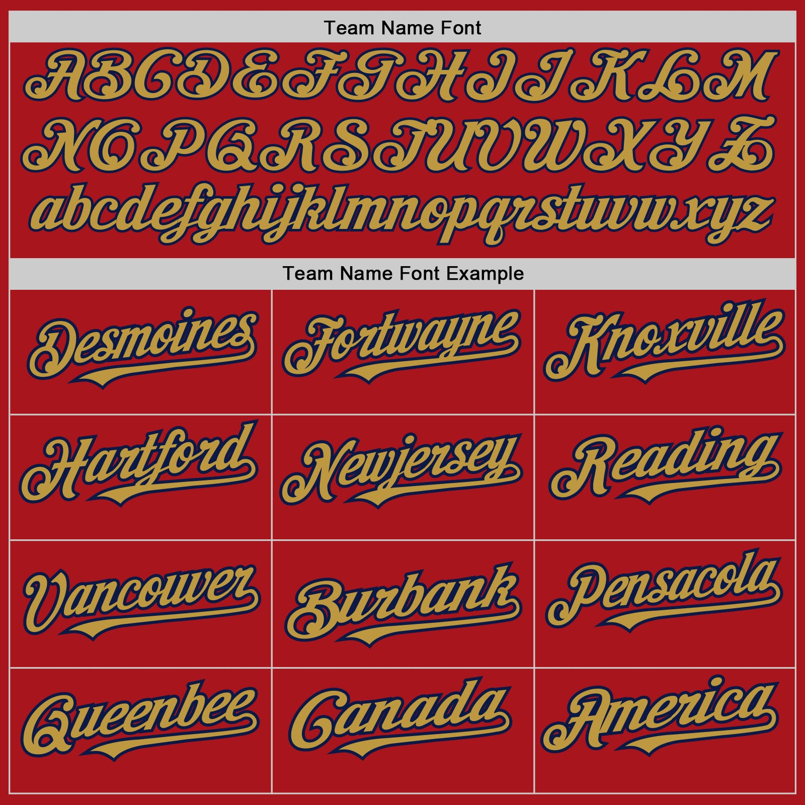 Custom Red Navy Pinstripe Old Gold Two-Button Unisex Softball Jersey