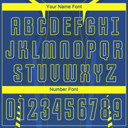 Custom US Navy Blue Gold Sublimation Soccer Uniform Jersey