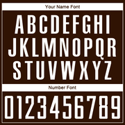 Custom Brown White Sublimation Soccer Uniform Jersey