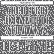 Custom Steel Gray White Lines Sublimation Soccer Uniform Jersey