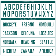 Custom White Midnight Green Sublimation Soccer Uniform Jersey