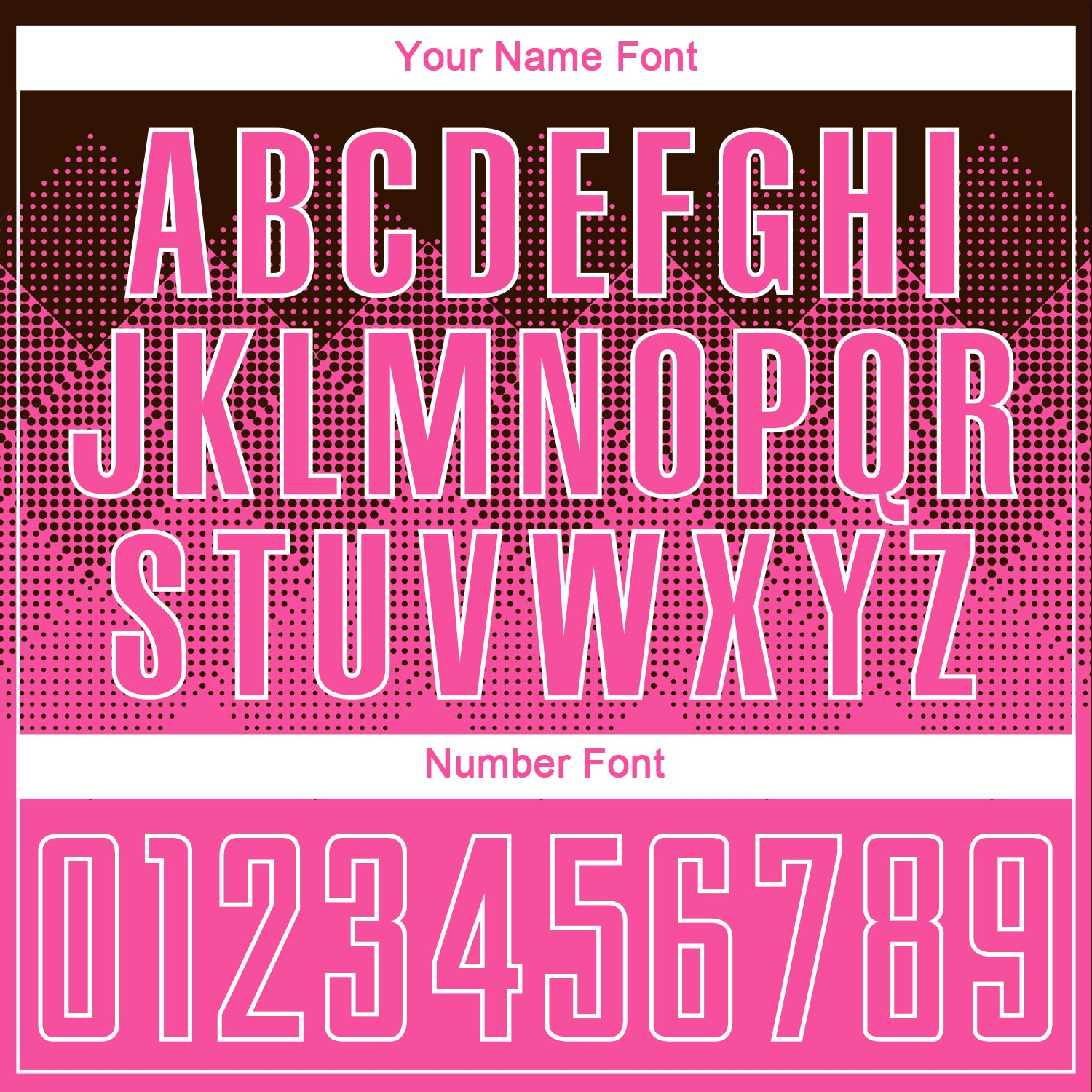 Custom Brown Pink-White Sublimation Soccer Uniform Jersey