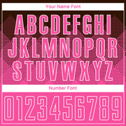 Custom Brown Pink-White Sublimation Soccer Uniform Jersey