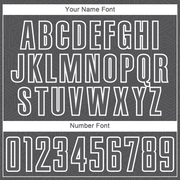 Custom Steel Gray White Geometric Shape Sublimation Soccer Uniform Jersey