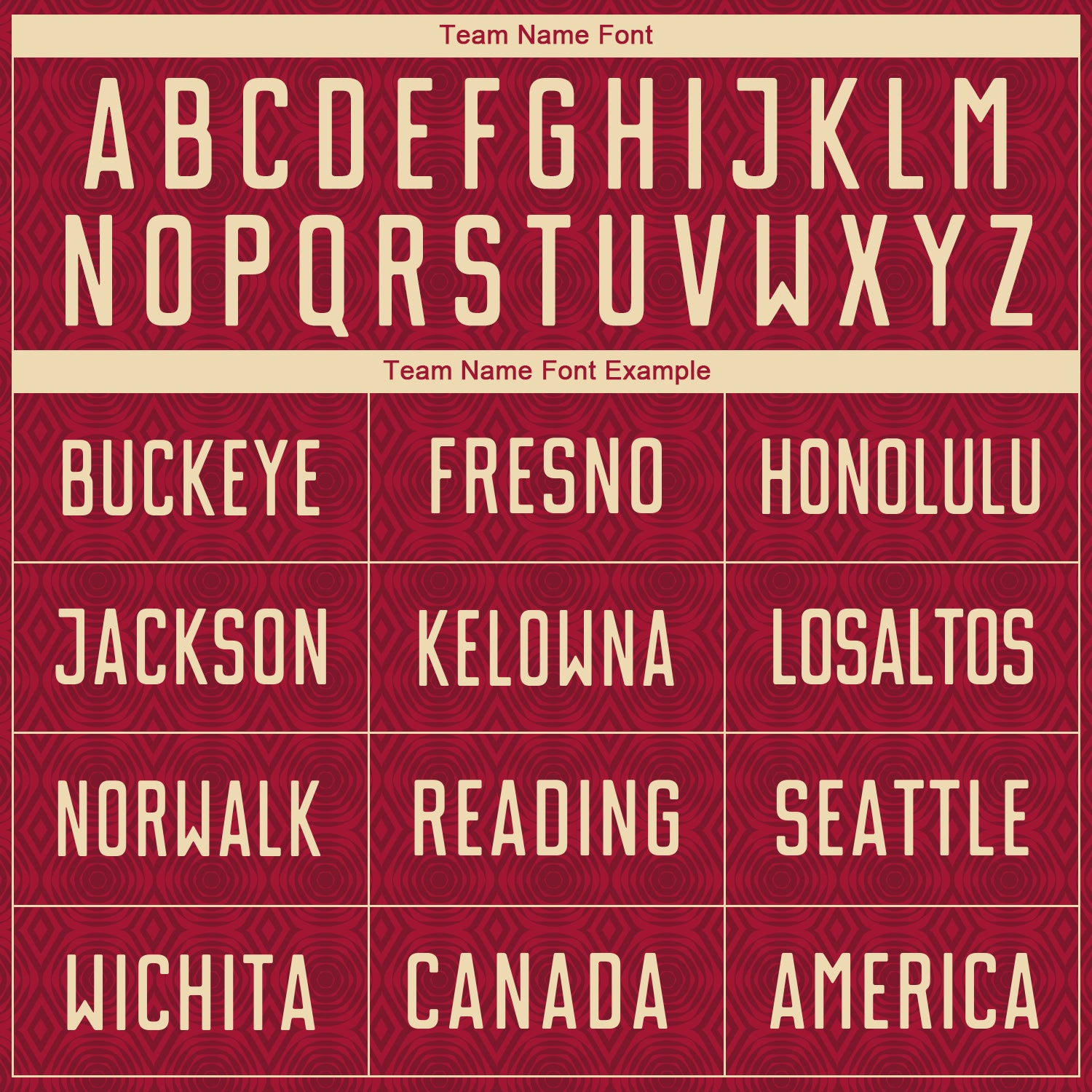 Custom Crimson Cream Geometric Shapes Sublimation Soccer Uniform Jersey