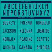 Custom Aqua Navy Sublimation Soccer Uniform Jersey