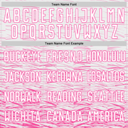 Custom Pink White Sublimation Soccer Uniform Jersey