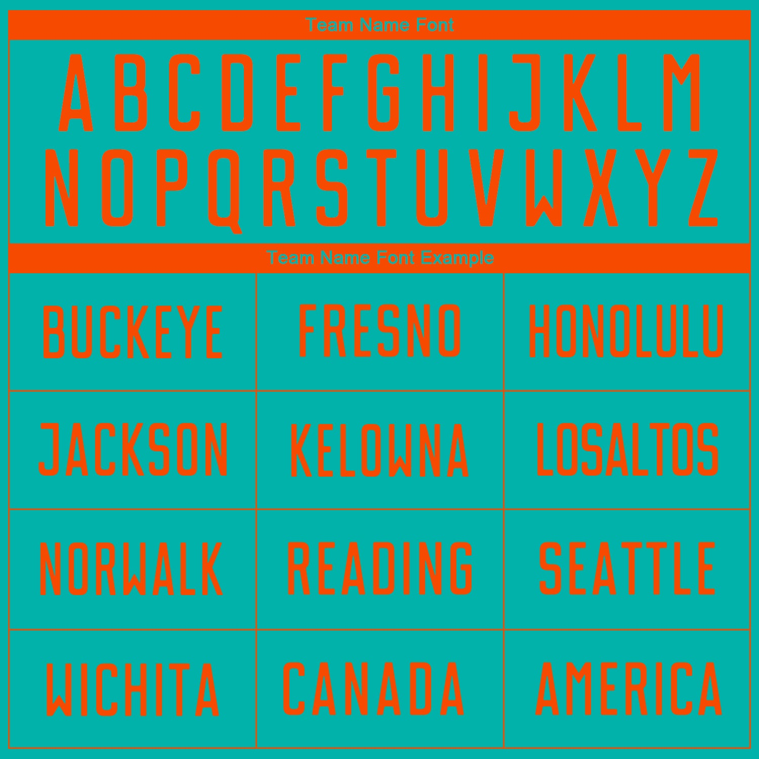 Custom Aqua Orange Sublimation Soccer Uniform Jersey