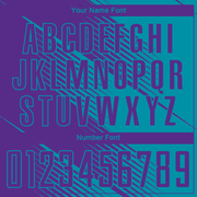 Custom Teal Purple Sublimation Soccer Uniform Jersey