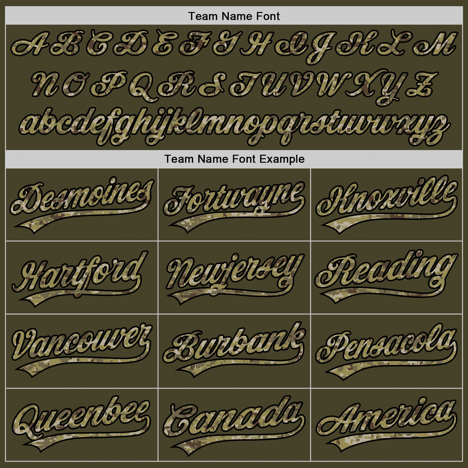 Custom Olive Camo-Black Salute To Service Two-Button Unisex Softball Jersey