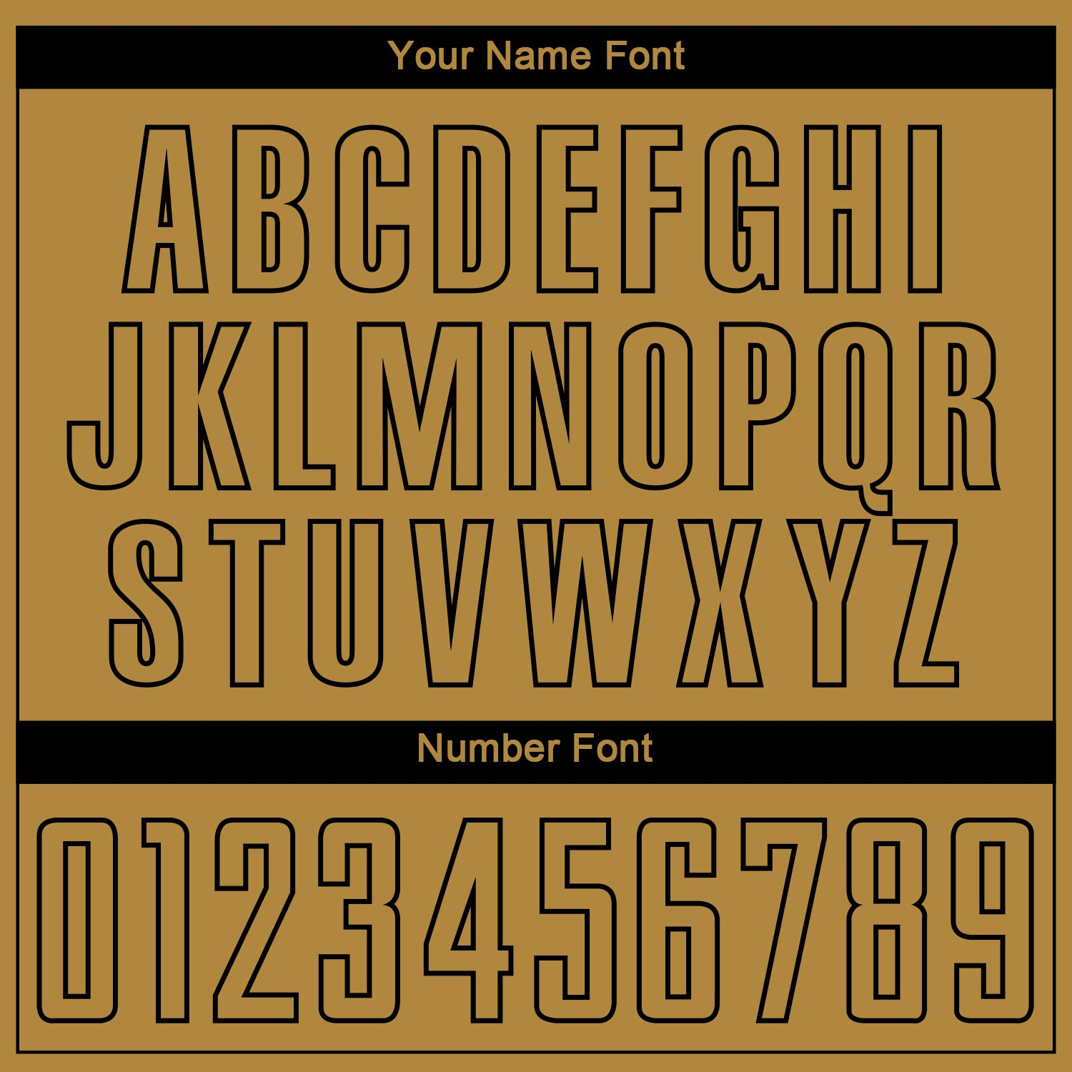 Custom Old Gold Black-White Sublimation Soccer Uniform Jersey