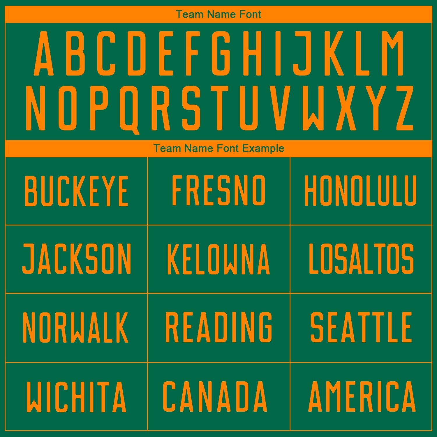 Custom Kelly Green Bay Orange Sublimation Soccer Uniform Jersey