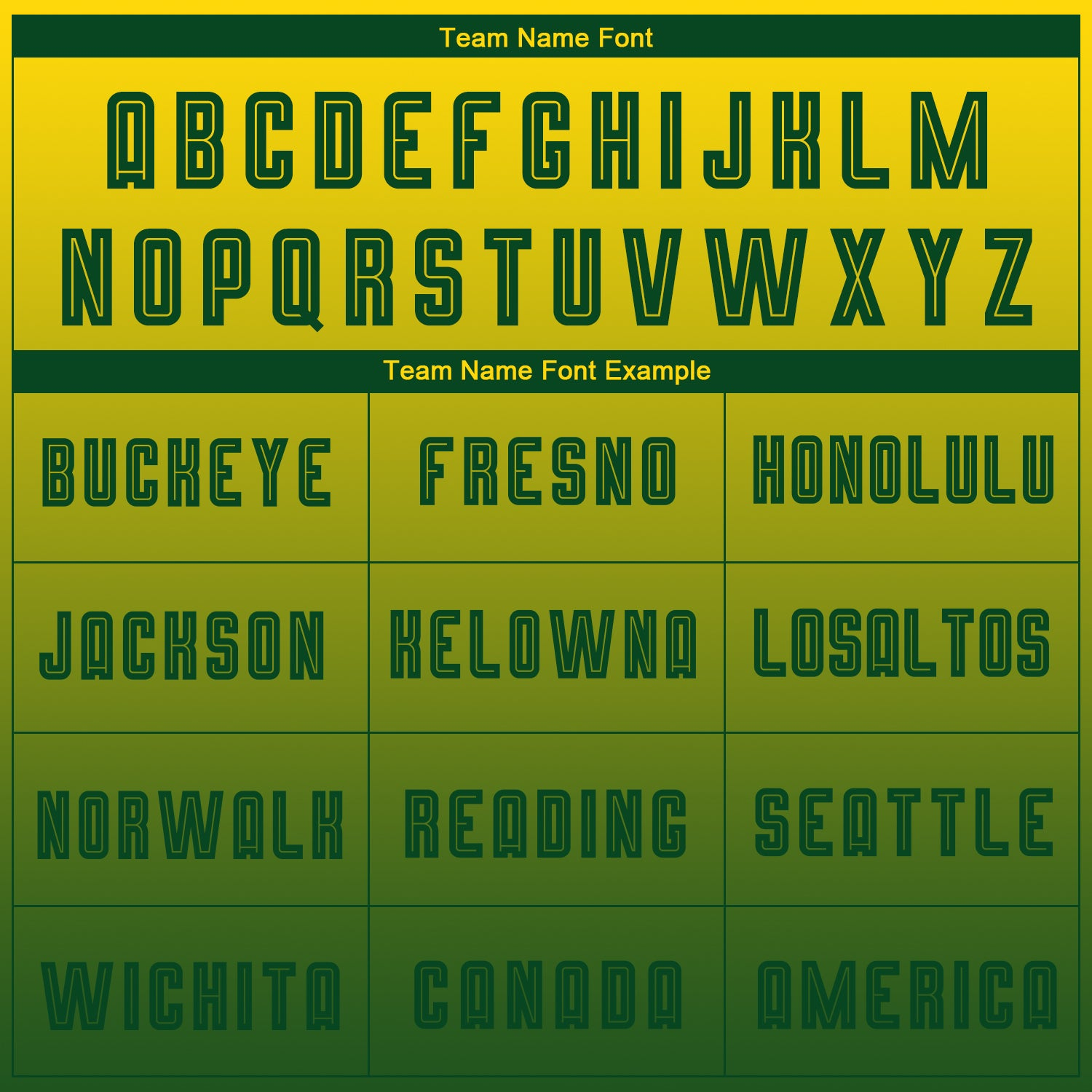 Custom Gold Green Sublimation Long Sleeve Fade Fashion Soccer Uniform Jersey