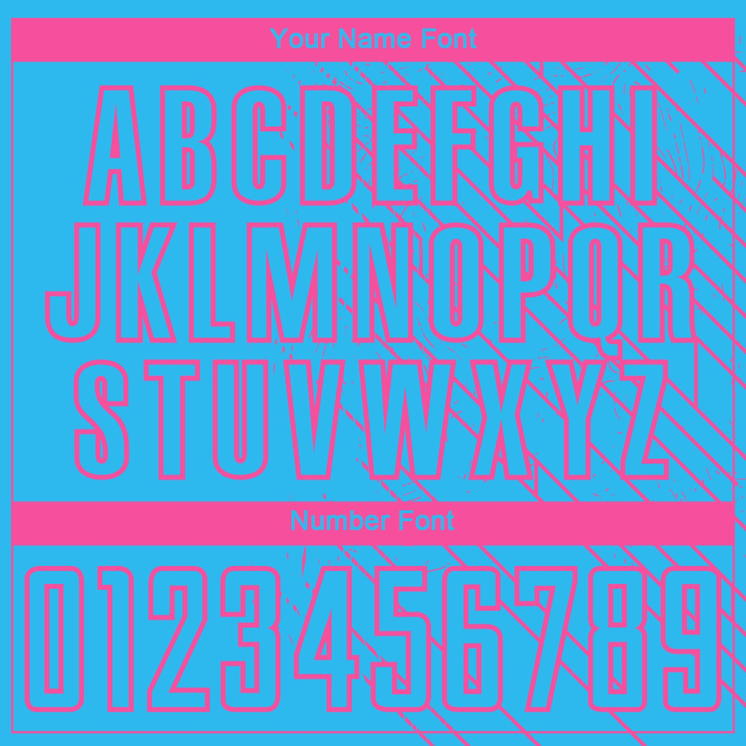 Custom Sky Blue Pink Lines Sublimation Soccer Uniform Jersey