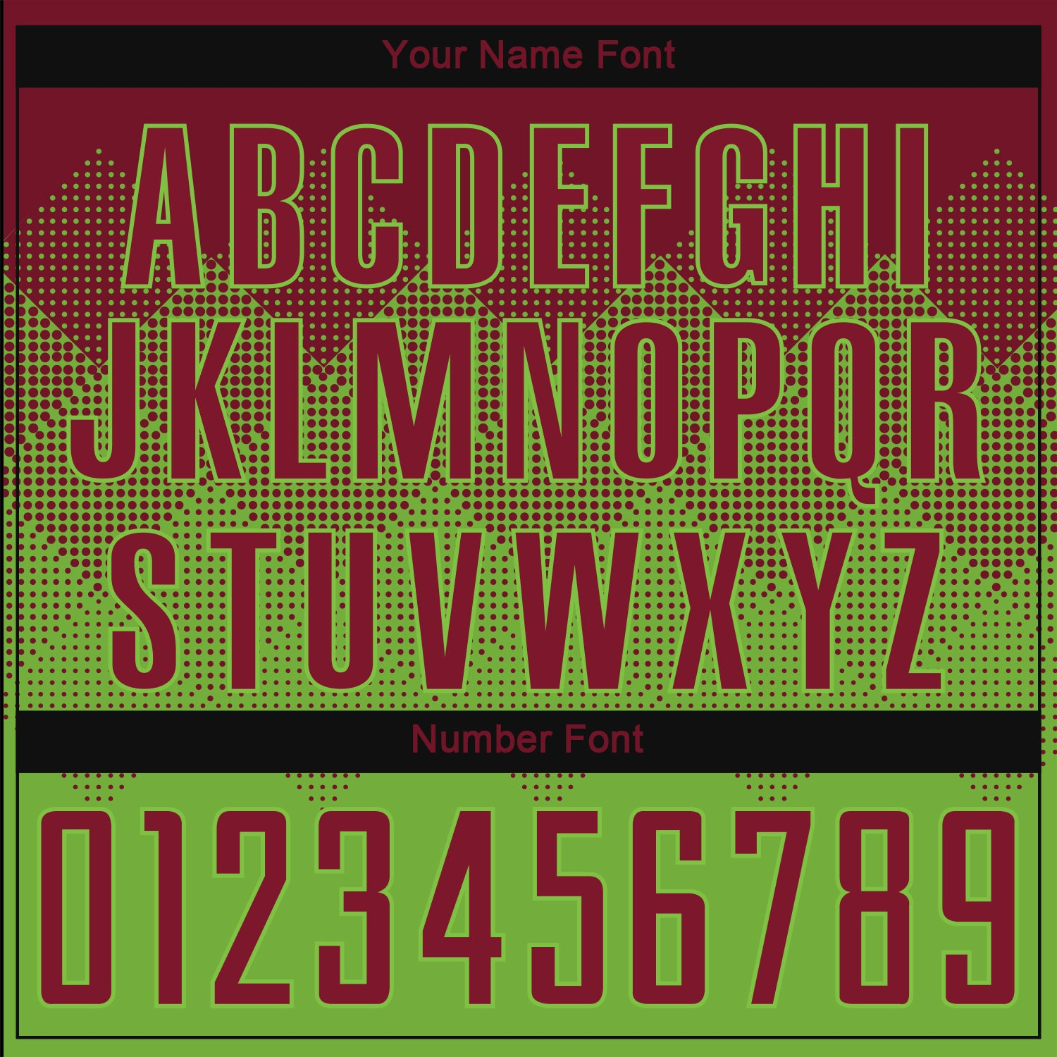 Custom Neon Green Crimson Sublimation Soccer Uniform Jersey