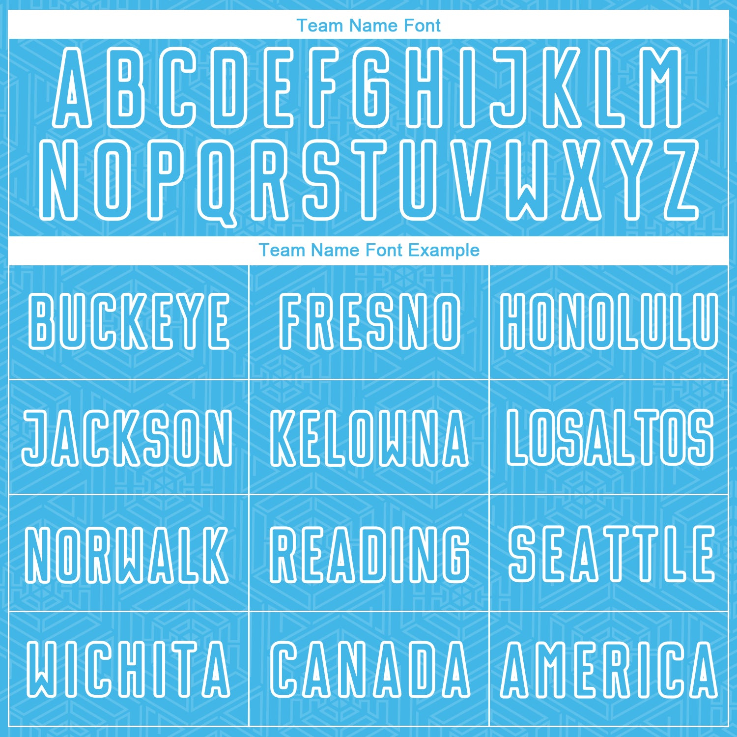 Custom Sky Blue White Geometric Shape Sublimation Soccer Uniform Jersey