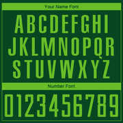 Custom Green Aurora Green Sublimation Soccer Uniform Jersey