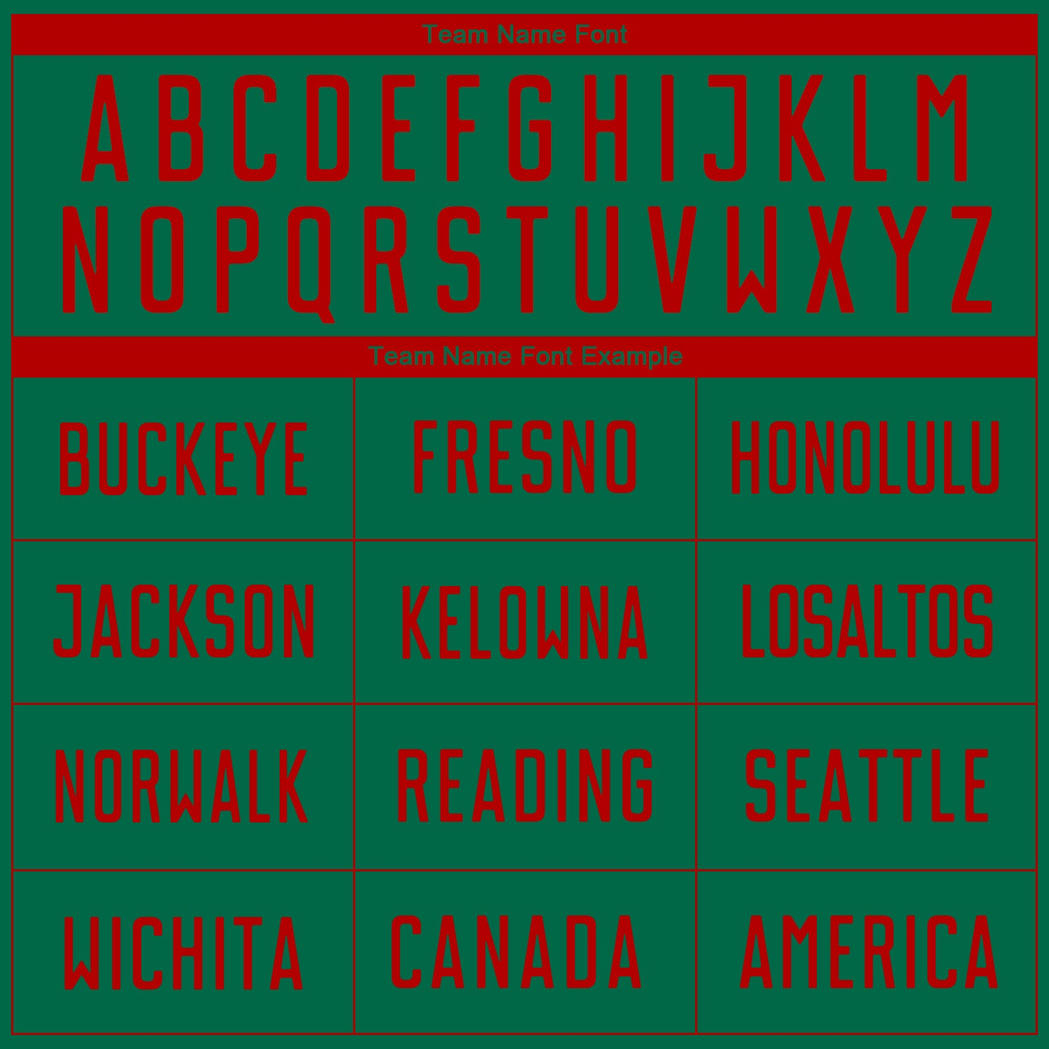 Custom Kelly Green Red Sublimation Soccer Uniform Jersey