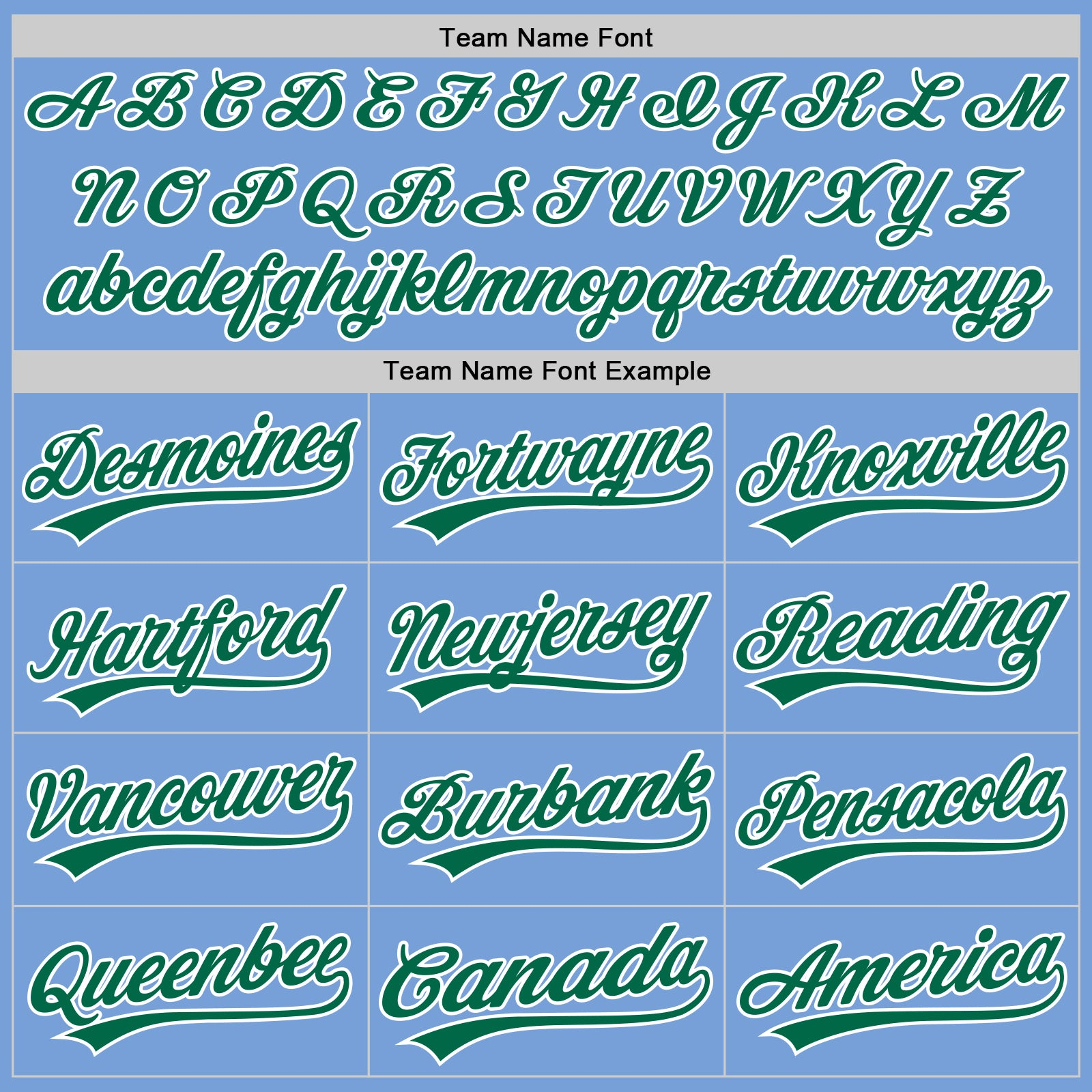 Custom Light Blue Kelly Green-White Two-Button Unisex Softball Jersey