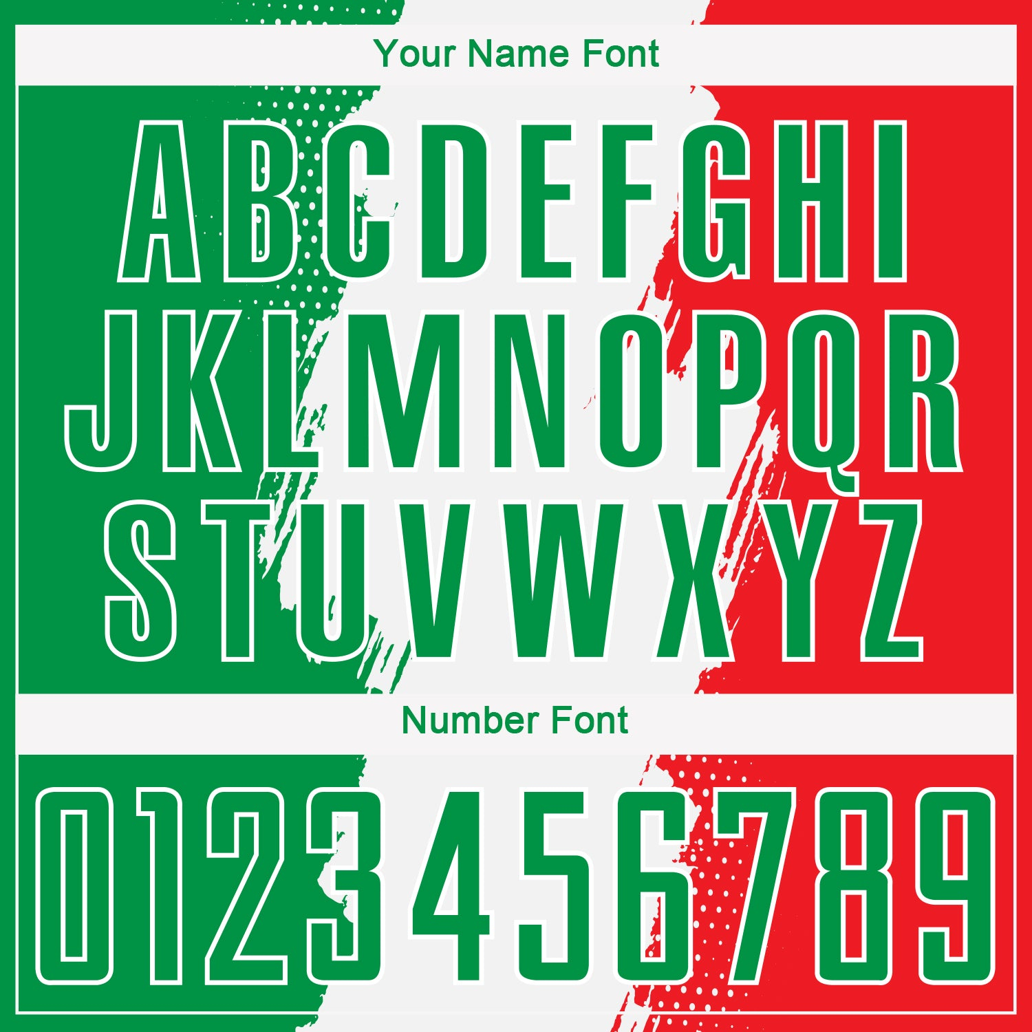 Custom Grass Green Red-White Sublimation Mexico Soccer Uniform Jersey