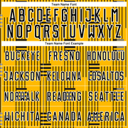 Custom Gold Black-White Lines Sublimation Soccer Uniform Jersey