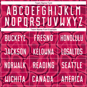 Custom Red White-Black Sublimation Soccer Uniform Jersey