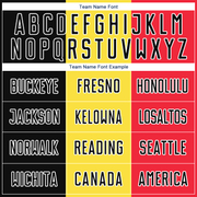 Custom Gold Black Red-White Sublimation Belgian Flag Soccer Uniform Jersey