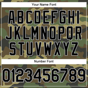 Custom Camo Black-Gray Performance Salute To Service T-Shirt