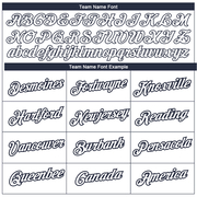 Custom White Navy 3D Skull With American Flag Performance T-Shirt