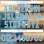 Custom Shadow Blue White 3D Pattern Design Sailing Cruise Ship Columbus Day Performance T-Shirt