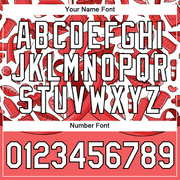 Custom Red White-Black 3D Pattern Design World AIDS Day Performance T-Shirt