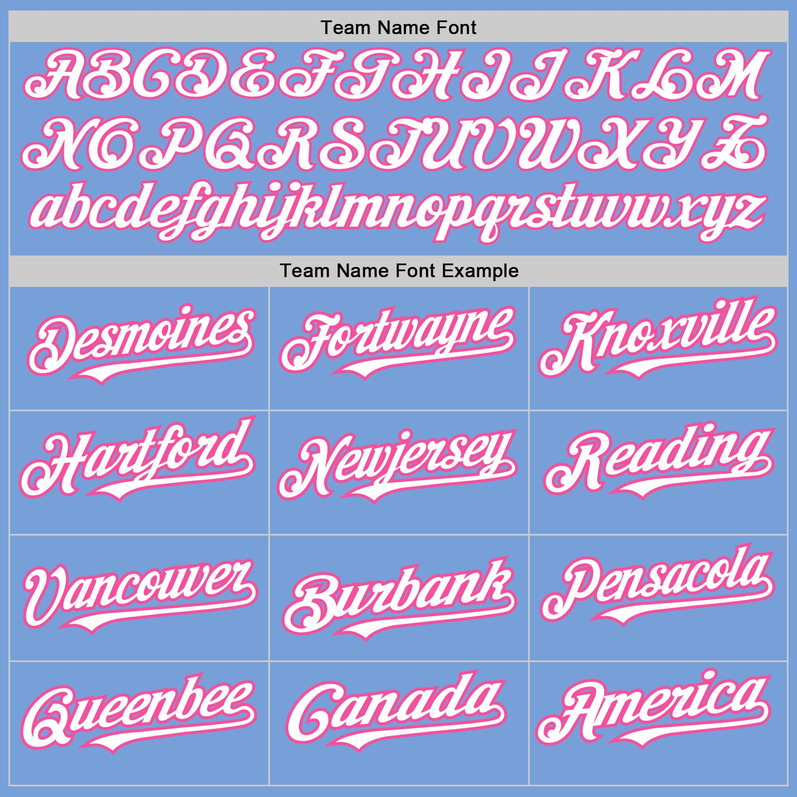 Custom Light Blue Pink Pinstripe White Two-Button Unisex Softball Jersey