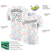 Custom White Black 3D Pattern Design Tool Labor Day Performance T-Shirt