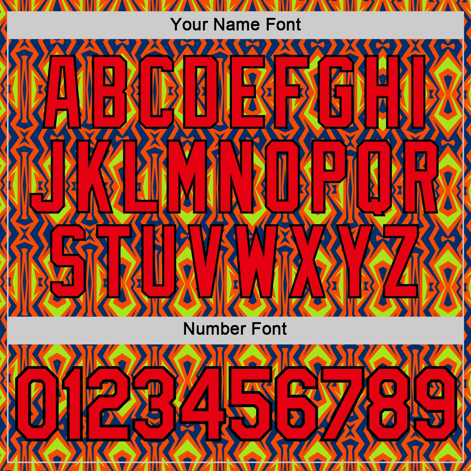 Custom Orange Fire Red US Navy Blue Aurora Green-Black 3D Esports Performance T-Shirt