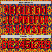 Custom Orange Fire Red US Navy Blue Aurora Green-Black 3D Esports Performance T-Shirt