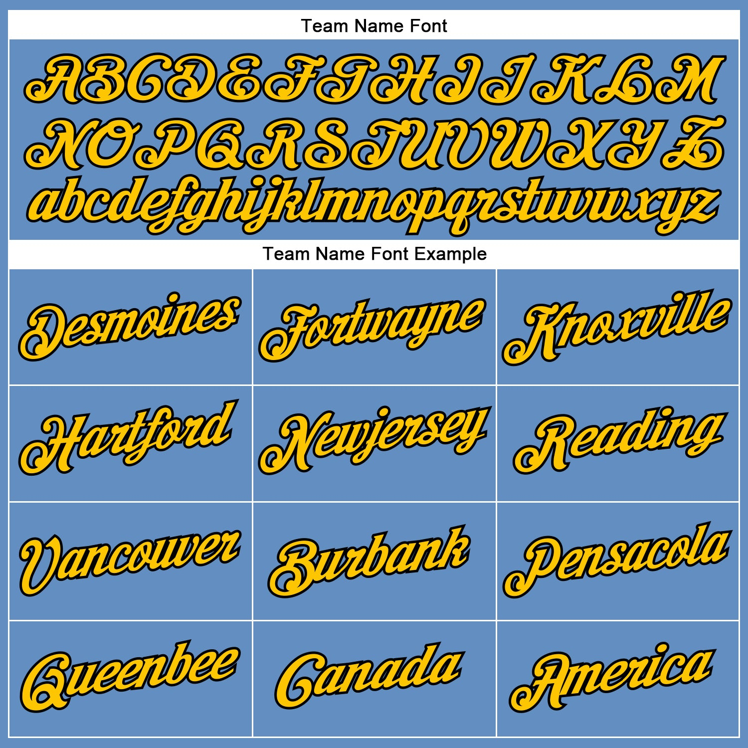 Custom Light Blue Yellow-Black Performance T-Shirt