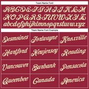 Custom Crimson City Cream Performance T-Shirt