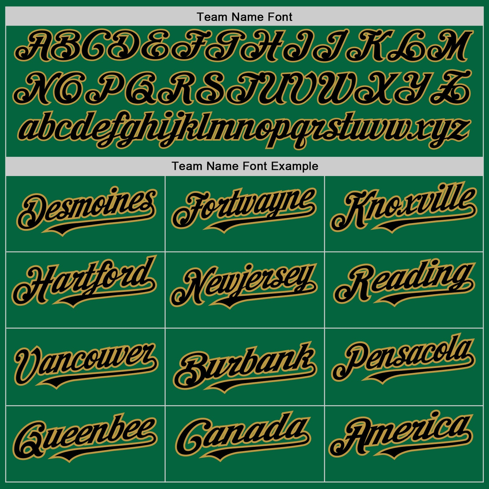 Custom Kelly Green Old Gold Pinstripe Black Two-Button Unisex Softball Jersey