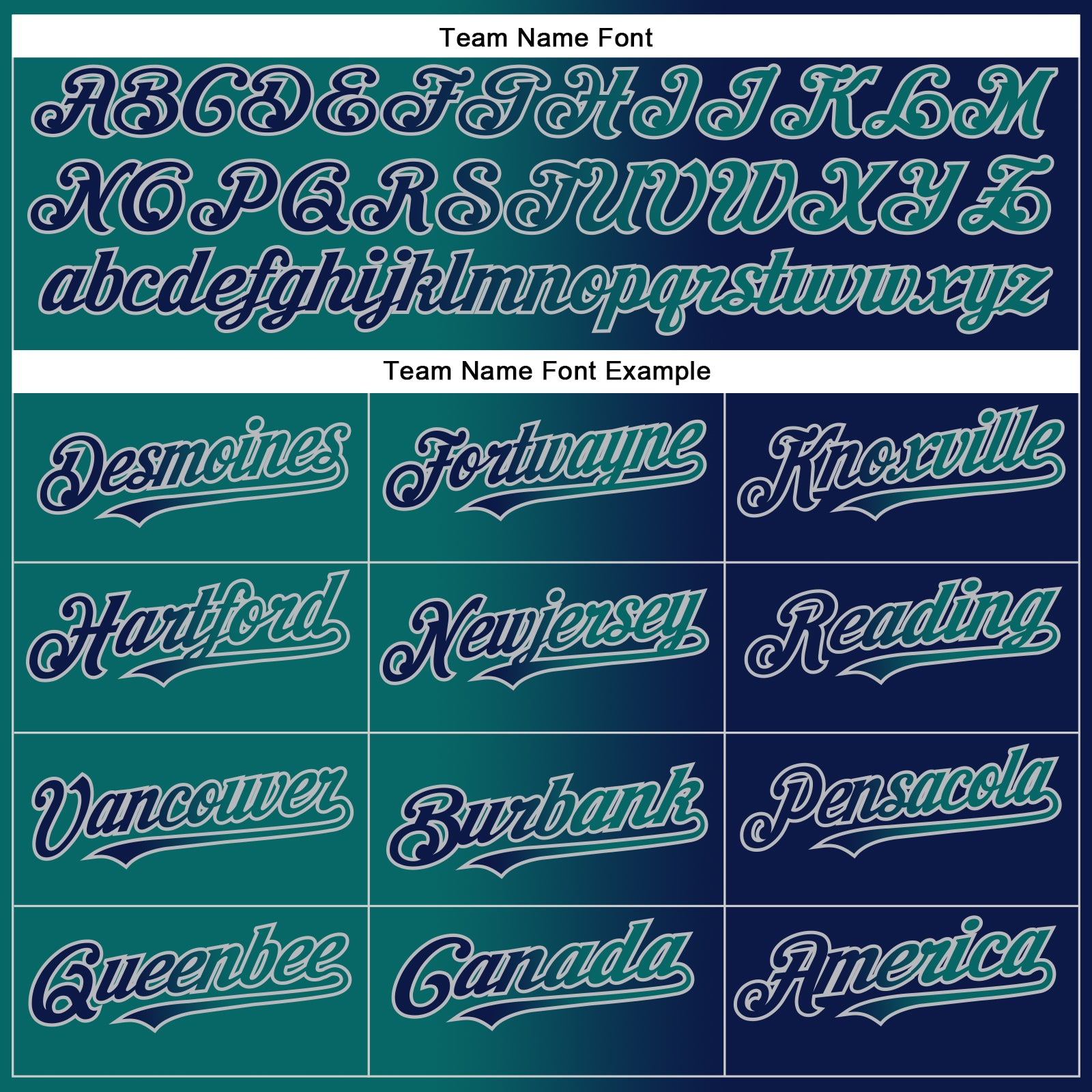 Custom Navy Teal-Gray Gradient Fashion Two-Button Unisex Softball Jersey