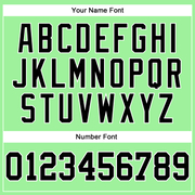 Custom Pea Green Black-White Long Sleeve Performance T-Shirt