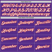 Custom Purple White-Red Performance T-Shirt