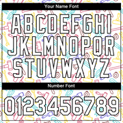 Custom White Black 3D Pattern Design Tool Labor Day Performance T-Shirt